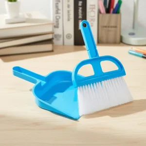 Modern Portable Mini Home Use Desktop Cleaning Brush Broom Set with Dust Pan Soft PP Bristle Eco Friendly Broom Brush
