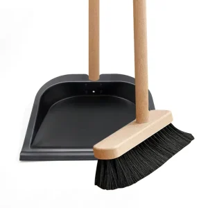 Modern Portable Waterproof Eco Friendly Durable Indoor Courtyard Home Garden Construction Site Cleaning Tools Soft Broom Dustpan