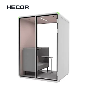 Modern Removable Booth with Air Ventilation and Compact Table for Any Business
