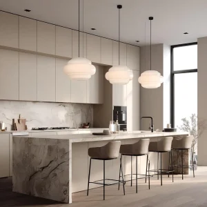 Modern Smart Kitchen Cabinets with Accessories