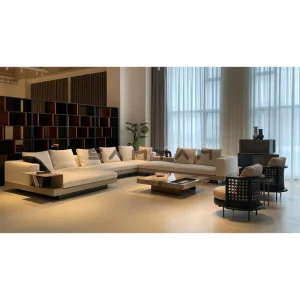Modern Style Minimalist Living Room Sofa Set Design 7 10 Seat Sofa Modular Sofa Fabric