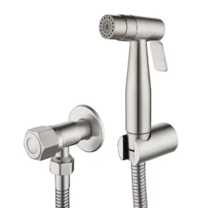 Modern Toilet Bidet Set Portable High Pressure 304 Stainless Steel Sprayer Kit Multifunctional Shattaf