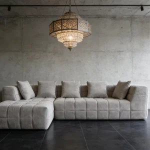 Modular Compressed Boneless Sofa for Home and Hotel