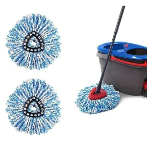 Mop Accessories Home Floor Cleaning Mop Replacement Heads Triangle Mop Refills for O Cedar EasyWring System