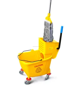 Mop Bucket 26Qt 36Qt with Wringer, Yellow