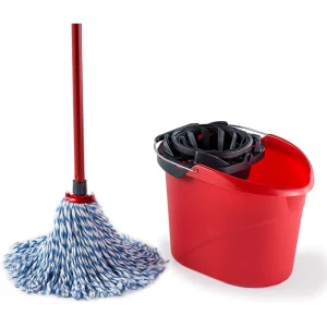 Mop Floor Cleaning Wooden Handle House Mop