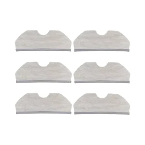 Mop Pads for Narwal Freo X Plus Robot Vacuum Cleaner 6Pack Washable and Reusable Microfiber Mop Pad Accessories Replacement Part