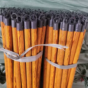 Mop and Broom Wooden Sticks PVC Coated Broomstick Wood Grain Broom Handle Mop Stick 120*2.2CM Household Items