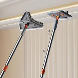 Mopa De Limpieza Multi Use 2 Meter Pole Rectangle Glass Wiper Floor Wall Ceiling Corner Cleaner Magic Cleaning Tool Flat Mop Set