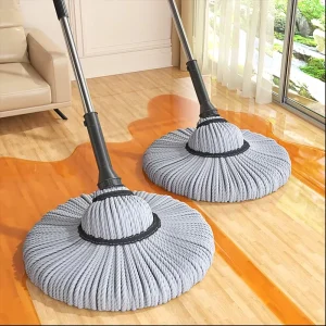 Mops Microfiber Easy squeeze Hands free Wringing for Mops Cleaning Floor With Long Handle Self Wringing Twist Mop