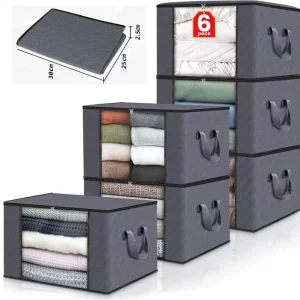 Moving Packing Non woven Foldable Luggage Bags Large capacity Bags for Bedding Clothes Waterproof Quilt Storage Bags