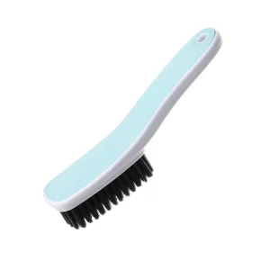 Multi Color Long Handle Plastic Shoe Brush with Soft Bristle Durable and Portable Gentle Cleaner for Shoes and Clothes