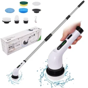 Multi Electric Cleaning Brush Bathroom Kitchen Electric Spin Scrubber Electric Scrubber Home Cleaning Brush 7 in 1 and 9 in 1