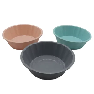 Multi-Function Round Silicone Baking Pan and Air Fryer Liner