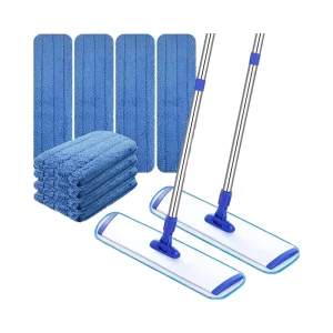 Multi Functional Aluminum Flat Mop Dry Wet Replacement Cleaning Mop Microfibre Mop Head Steel Sustainable 90% 108%