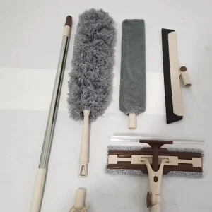Multi Functional Cleaning Kit duster Brush Window Wiper and Squeege Household Cleaning Tools Set