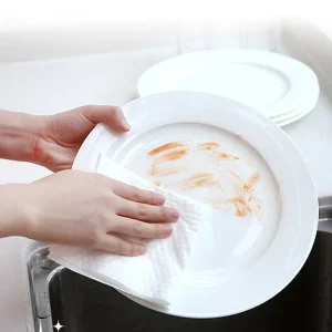Multi Functional Disposable Kitchen Cleaning Cloths Lazy Rags for Dishwashing Non Stick Oil Household Cleaning Non woven Towels