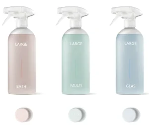 Multi-Functional Effervescent Cleaning Tablets and All-Purpose Cleaning Spray