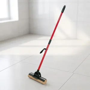 Multi Functional Floor Cleaning Mop Telescopic Steel Pole Absorbent Sponge Duster Brush Mop Head for Floor Cleaning