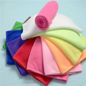Multi Functional Household Cleaning Streak Free Microfiber Cleaning Cloths for Car Kitchen Home