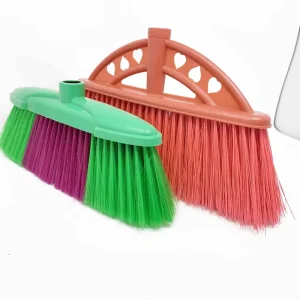 Multi Functional Household Cleaning Tools Clean Broom Soft Polyester Bristle Plastic Broom Head