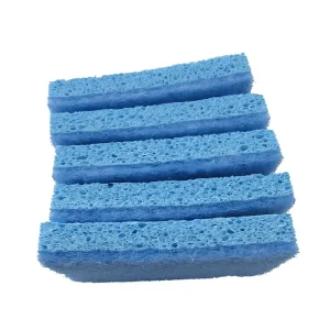 Multi Layer Wood Pulp Cotton Dish Scrub Sponges Absorbent Non Scratch Kitchen Cleaning Pads for Pots and Dishes