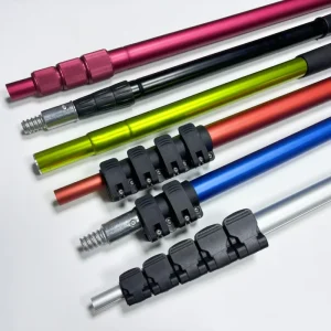 Multi Purpose Anodized Colorful Aluminum Adjustable Pole