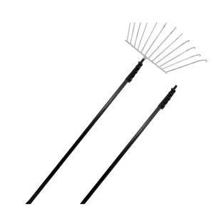 Multi Purpose Carbon Fiber Telescopic Pole for Fruit Picking Tree Pruning and Grass Cutting