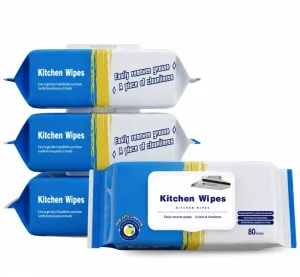 Multi-Purpose Cleaning Wipes, Soft Lint-Free Disposable Wet Towels, Household Travel Hygiene Tissue, Factory Direct OEM Custom