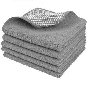 Multi Purpose Fast Drying Microfiber Cloth Washable Car Wash and Household Kitchen Dish Cleaning Towel