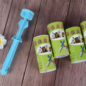 Multi Purpose Lint Roller Sticky Hair Remover for Cat Dog Pet Hair and Clothing Fiber Removal