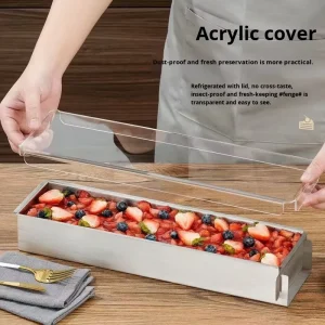 Multi Size Stainless Steel Dessert Frame Tiramisu Cheesecake Chocolate Mousse Mold Flan Jello Ice Cake Ring with Removable Base