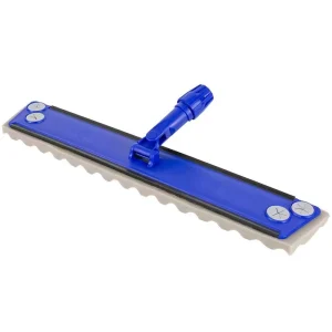 Multi Surface 40cm Velcro Flat Mop Frame With Sponge Mop Pad Professional Floor Cleaning Scrubber for Hardwood Marble