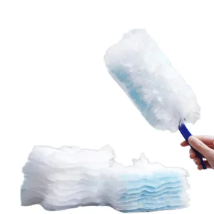 Multi Surface Disposable Replacement Square Electrostatic Dusters with Extender Handle