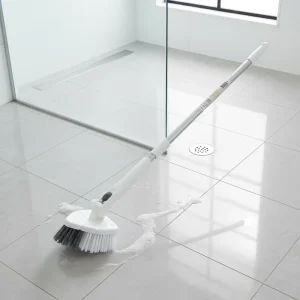 Multi Use Wash Scrubbing Home Floor Brooms Long Handle Retractable Triangle Floor Brush