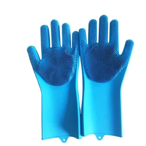 Multi function Kitchen Dishwashing Silicone Gloves Household Cleaning Gloves Waterproof Thick Gloves