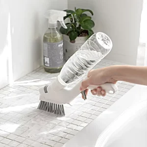 Multi function Window Water Spray Cleaning Kit Household 5 Pcs set Cleaning Crevice Brush Plastic Water Spray Sponge Brush Kit