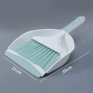 Multi functional Household Cleaning Tools Accessories Desktop Dustpan and Broom Set with Keyboard Cleaning Brush