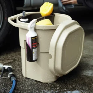 Multi functional Plastic Portable Outdoor Water Bucket for Camping Fishing Picnic