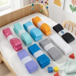 Multi layer 4 8 15 Pack Pail Refill Bags Refill Cassettes Odor Isolation Baby Diaper Disposal Liners Nappy Bin Refill Bags