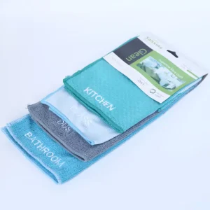 Multi purpose Household Cleaning Tools & Accessories Microfiber Fabric Cleaning Set and Cloths for Kitchen House and Window