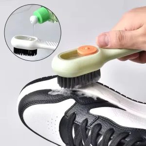 Multi-purpose Soft-bristled Shoe Brush Self-dosing Shoe Brush Household Cleaning Tool