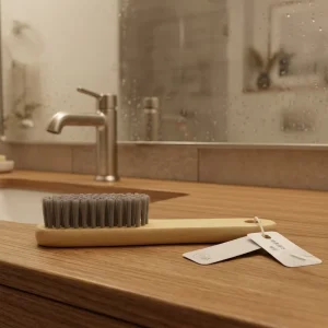 Multi scene Soft Bristle Cleaning Brush Wooden Handle Brush for Shoes Clothes and Household Surfaces Daily Cleaning Tool