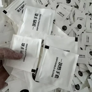 Multifunction Disposable Sterile Waterproof Poly PE Gloves Food Grade Thickened PE LDPE HDPE Food Service Bathroom Use