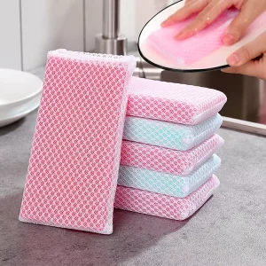 Multifunction Durable Super Absorbent Kitchen Dish Scouring Sponge Pads