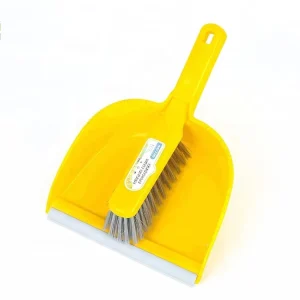 Multifunction Handheld Brush Plastic Mini Broom Dustpan Set for Table Desktop Keyboard