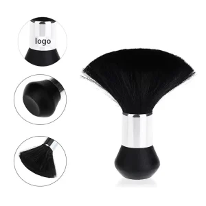 Multifunctional Black Neck Duster Brush Soft Cleaning Face Brush Barber Hair Cutting Brush
