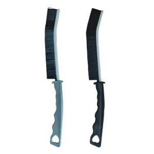 Multifunctional Cleaning Brush Set New Design Hard Bristle for Gap Crevice Dead Corners in Bathroom & Car PP Handle