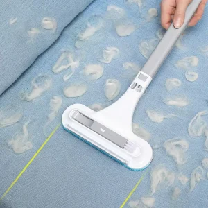 Multifunctional Cleaning Brush for Furniture Carpet Clothes Tile Floor Car Window Squeegee Cleaner Pet Hair Remover