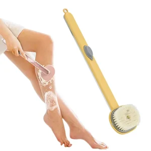 Multifunctional Detachable Bath Brush Back Body Bath Shower Sponge Scrubber Cleaning Brushes with Handle Massager Bathroom Brush